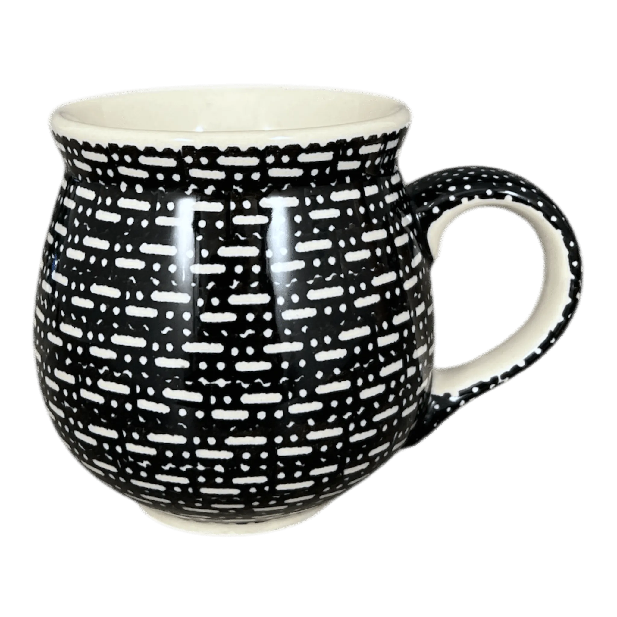 Mug, Belly Mug, 10oz Medium in "Metro" by Manufaktura | K090T-WCZM